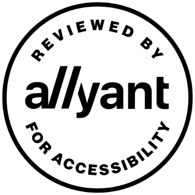 Allyant ADA conformance certified